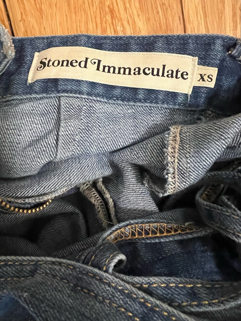 STONED IMMACULATE Denim jumpsuit XS - Picture 4 of 5